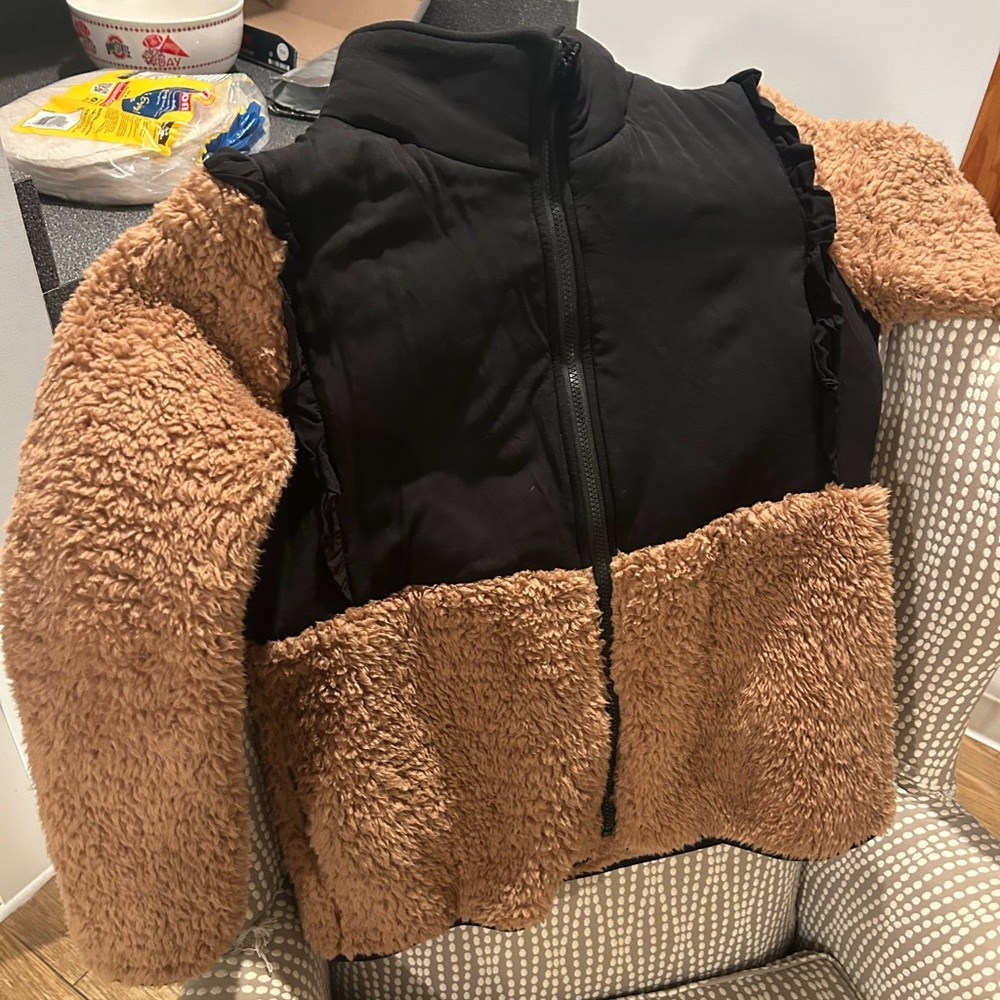 Mystree Black and Tan Jacket